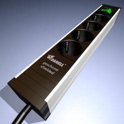 Multiprise blindée Biologa Danell 4 | 6** | 9 prises avec interrupteur bipolaire + parafoudre*